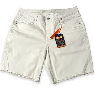 White Bermuda Shorts